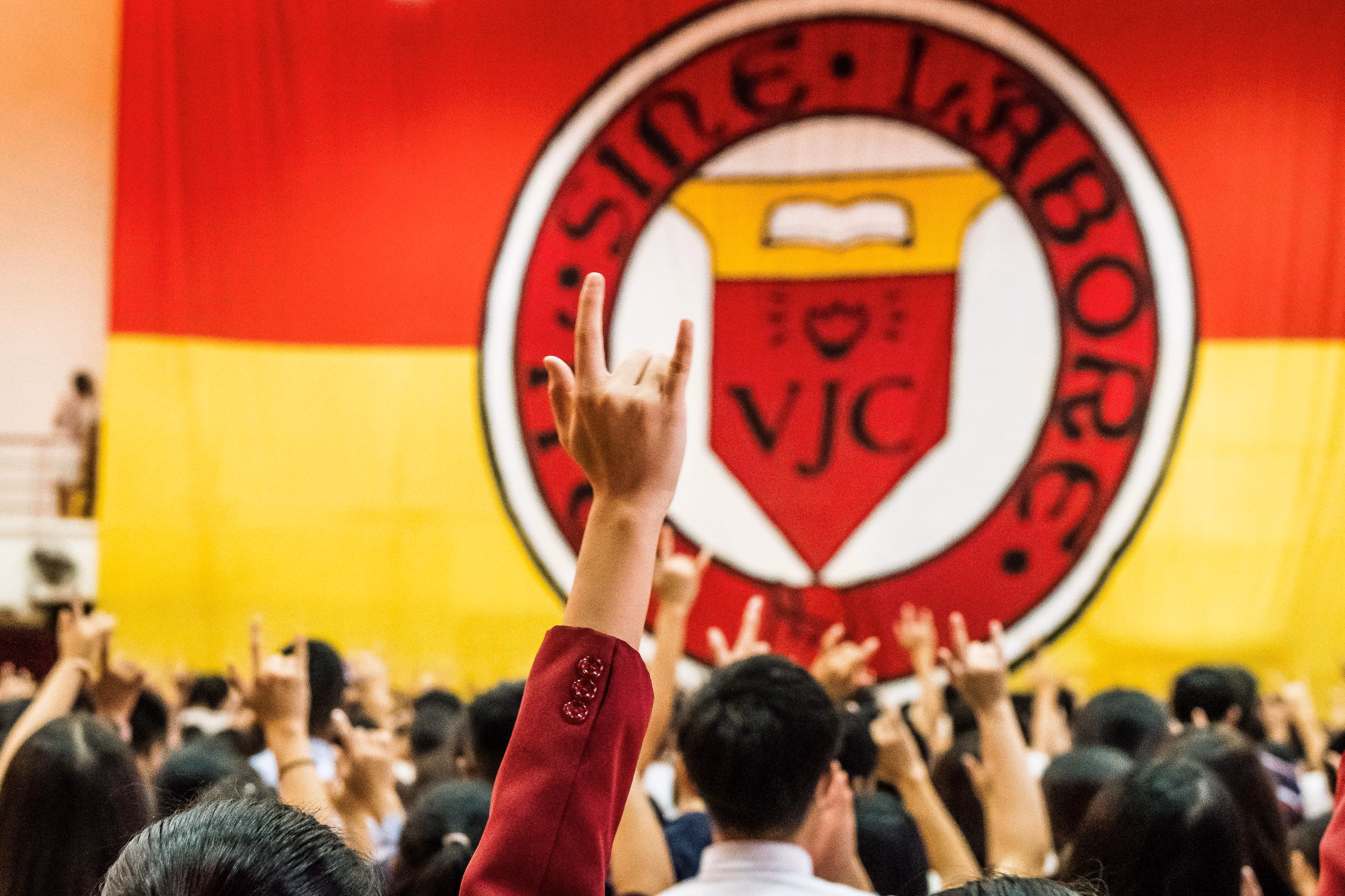 VJC hand sign